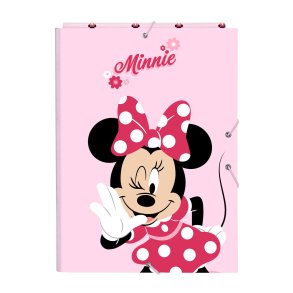 Ringbind Minnie Mouse Naive Pink A4 26 x 33.5 x 2.5 cm