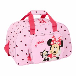 Sportstaske Minnie Mouse Naive Pink 40 x 24 x 23 cm
