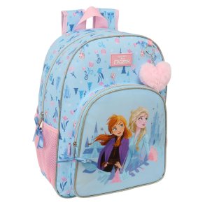 Skoletaske Frozen Ice magic Bl 33 x 42 x 14 cm