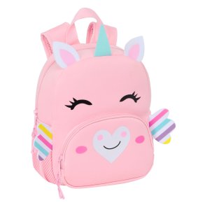 Skoletaske Safta Unicornio Pink 20 x 25 x 9 cm