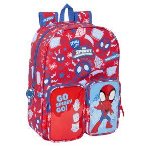 Skoletaske Spider-Man Rescue Bl Rd 26 x 34 x 11 cm