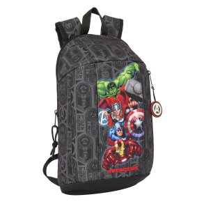 Casual Rygsk The Avengers Vendetta Sort 22 x 39 x 10 cm