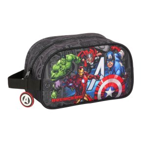 Rejsetoilettaske The Avengers Vendetta Sort 26 x 15 x 12 cm