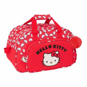 Sportstaske Hello Kitty Iconic Hvid Rd 40 x 24 x 23 cm