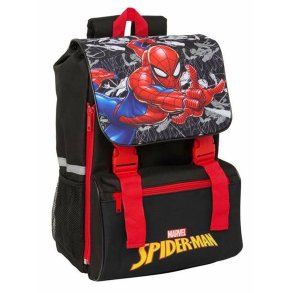 Skoletaske Spider-Man Sort Rd 18,5 x 41 x 15 cm