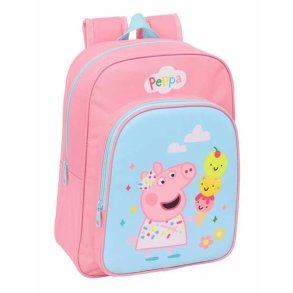 Skoletaske Peppa Pig Bl Pink 26 x 34 x 11 cm