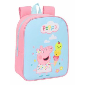 Skoletaske Peppa Pig Bl Pink 22 x 27 x 10 cm