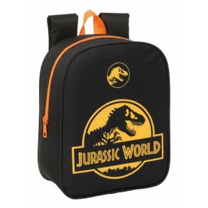 Skoletaske Jurassic World Sort 22 x 27 x 10 cm