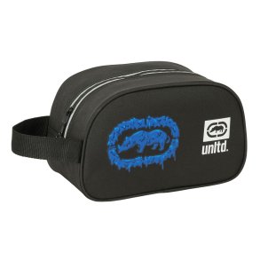 Rejsetoilettaske Eck Unltd. Worldwide Sort 26 x 15 x 12 cm