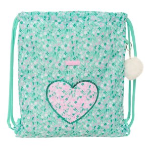 Rygsk med Snore Safta Cuore Mint 35 x 40 x 1 cm