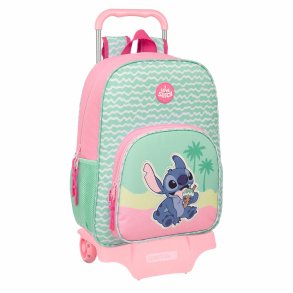 Skoletaske Lilo & Stitch Ice cream Pink 33 x 42 x 14 cm