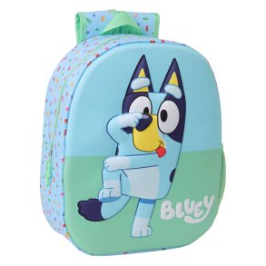Skoletaske Bluey Bl 27 x 33 x 10 cm