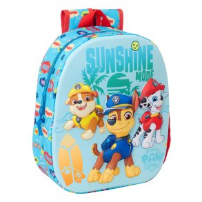 Brnetaske The Paw Patrol Bl 27 x 33 x 10 cm 3D