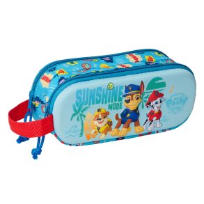 Dobbelt carry-all The Paw Patrol Bl 21 x 8 x 6 cm 3D