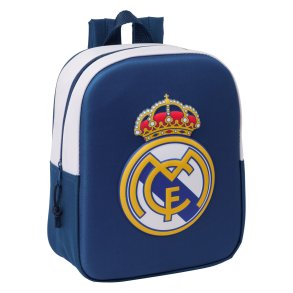 Brnetaske Real Madrid C.F. Sort 22 x 27 x 10 cm 3D