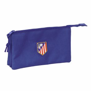 Tredobbelt bretaske Atltico Madrid Mrkebl 22 x 12 x 3 cm