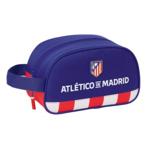 Rejsetoilettaske Atltico Madrid Bl Hvid Rd Sportslig 26 x 15 x 12 cm