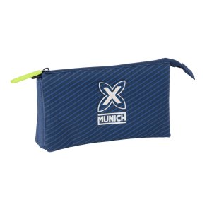 Tredobbelt bretaske Munich Blue indigo Bl 22 x 12 x 3 cm