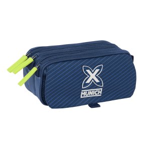 Tredobbelt bretaske Munich Blue indigo Bl 21,5 x 10 x 8 cm