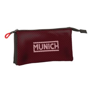 Tredobbelt bretaske Munich Vulcan Sort 22 x 12 x 3 cm