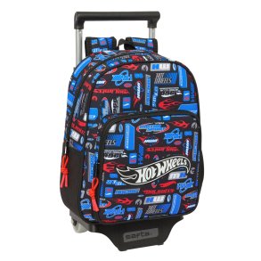 Skoletaske Hot Wheels Multifarvet 27 x 33 x 10 cm
