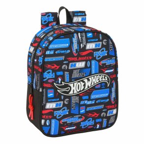 Skoletaske Hot Wheels Multifarvet 22 x 27 x 10 cm