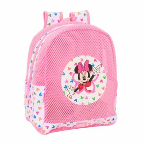 Laptop Case Minnie Mouse Multifarvet Pink 30,5 x 24 x 18 cm