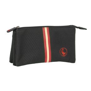 Tredobbelt bretaske El Ganso Black Sort 22 x 12 x 3 cm