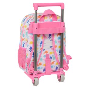 Skoletaske Peppa Pig Baby pig Multifarvet 26 x 11 x 67 cm 26 x 34 x 11 cm