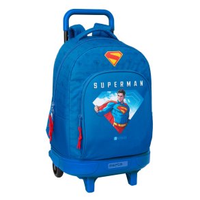 Skoletaske Superman Bl 33 x 45 x 22 cm