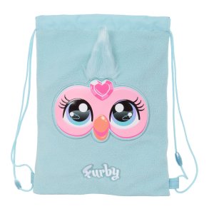 Rygsk med Snore Furby Himmelbl 26 x 34 x 1 cm