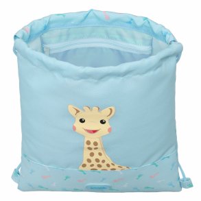 Rygsk med Snore Sophie la Girafe Bl 26 x 34 x 1 cm