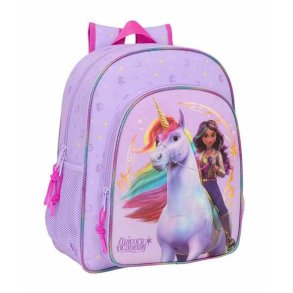 Skoletaske Unicorn Academy Syren 32 x 38 x 12 cm