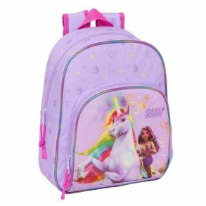 Skoletaske Unicorn Academy Syren 28 x 34 x 10 cm