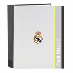 Ringbind Real Madrid C.F. Hvid A4 27 x 33 x 6 cm