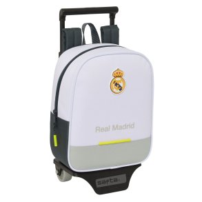 Skoletaske Real Madrid C.F. Hvid 22 x 27 x 10 cm