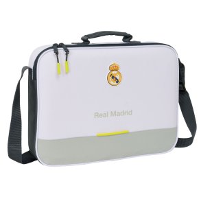 Skoletaske Real Madrid C.F. Hvid 38 x 28 x 6 cm