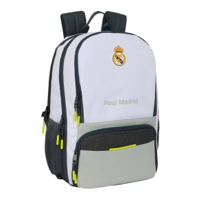 Skoletaske Real Madrid C.F. Hvid 30 x 42 x 17 cm