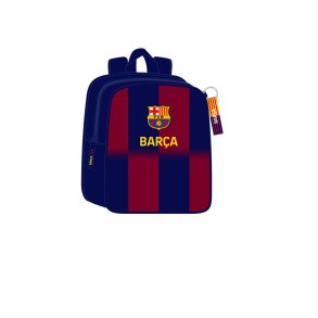 Skoletaske F.C. Barcelona Bl Rdbrun 22 x 27 x 10 cm