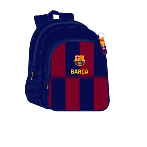 Skoletaske F.C. Barcelona Bl Rdbrun 32 x 38 x 12 cm