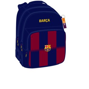 Skoletaske F.C. Barcelona Bl Rdbrun 32 x 42 x 15 cm