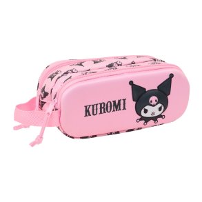 Dobbelt carry-all Kuromi Pink 21 x 8 x 6 cm