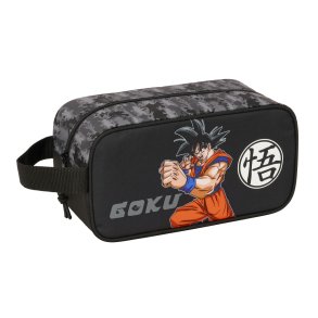 Rejsetoilettaske Dragon Ball Sort 29 x 15 x 14 cm