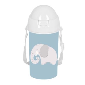 Vandflaske Safta Elefante Bl� PVC 500 ml