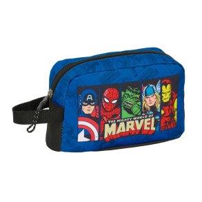 Termomadkasse The Avengers Bl� Sort 21,5 x 12 x 6,5 cm
