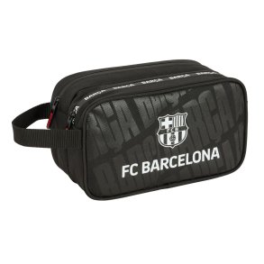 Rejsetoilettaske F.C. Barcelona Sort Sportslig 26 x 15 x 12.5 cm