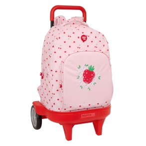 Skolerygs�k med Hjul Glow Lab Frutitas 33 x 45 x 22 cm