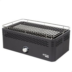 Brbar rgfri kulgrill Aktive Rustfrit stl Jern 45 x 19 x 28 cm