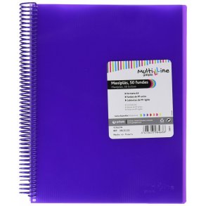 Organiser mappe Grafoplas Maxipls Violet A4