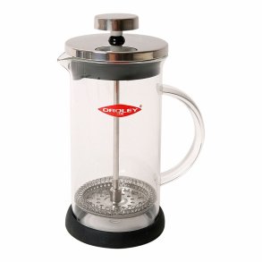 Kaffekande med stempel Oroley Spezia 3 Skodelice Borosilikatglas Rustfrit stl 18/10 350 ml